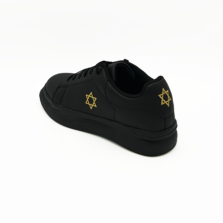 Air Maccabees Low Top Sneakers (Black)