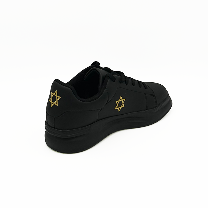 Air Maccabees Low Top Sneakers (Black)