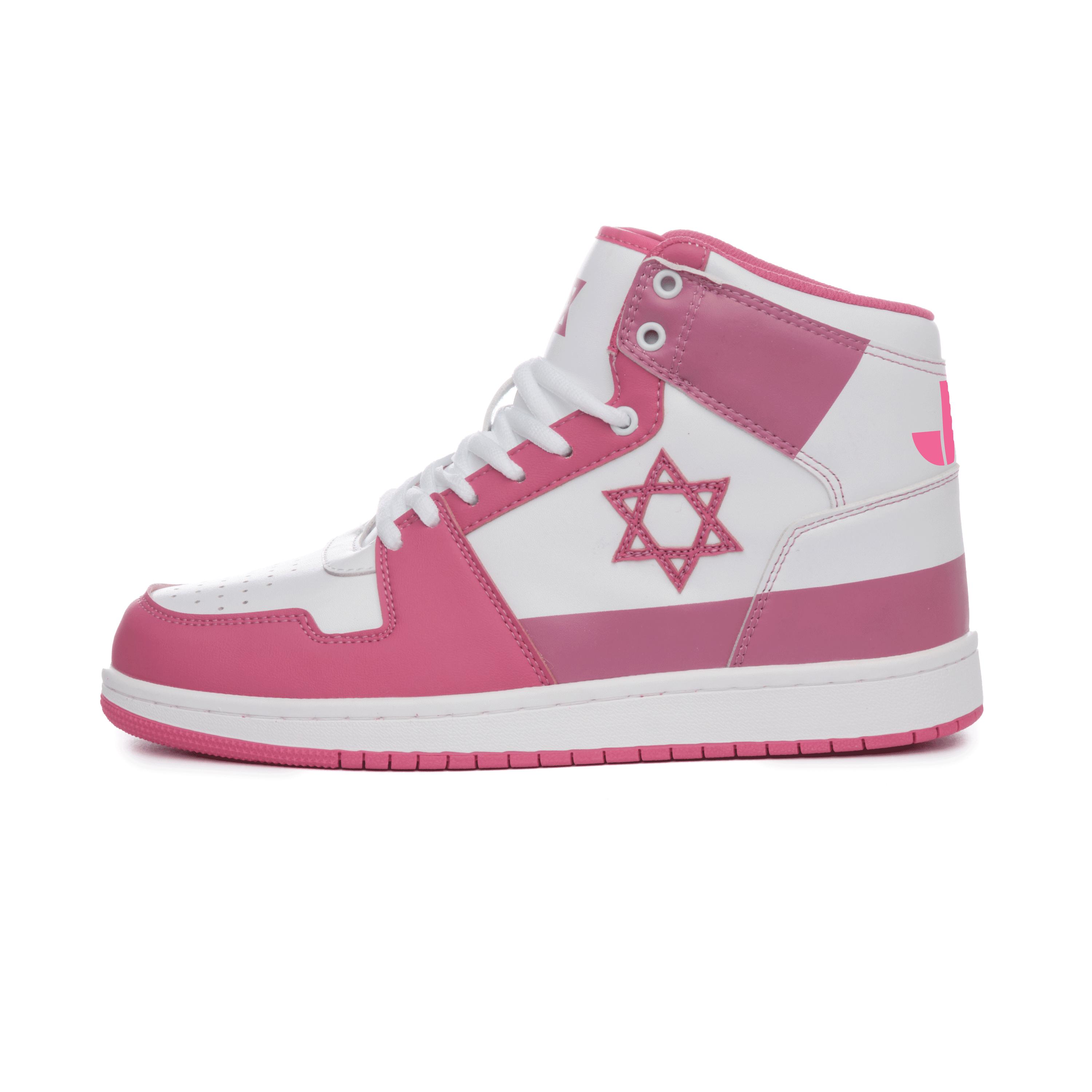 Air Maccabees & Jonah Platt Collaboration High Top (Pink)