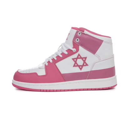 High tops customization Pink