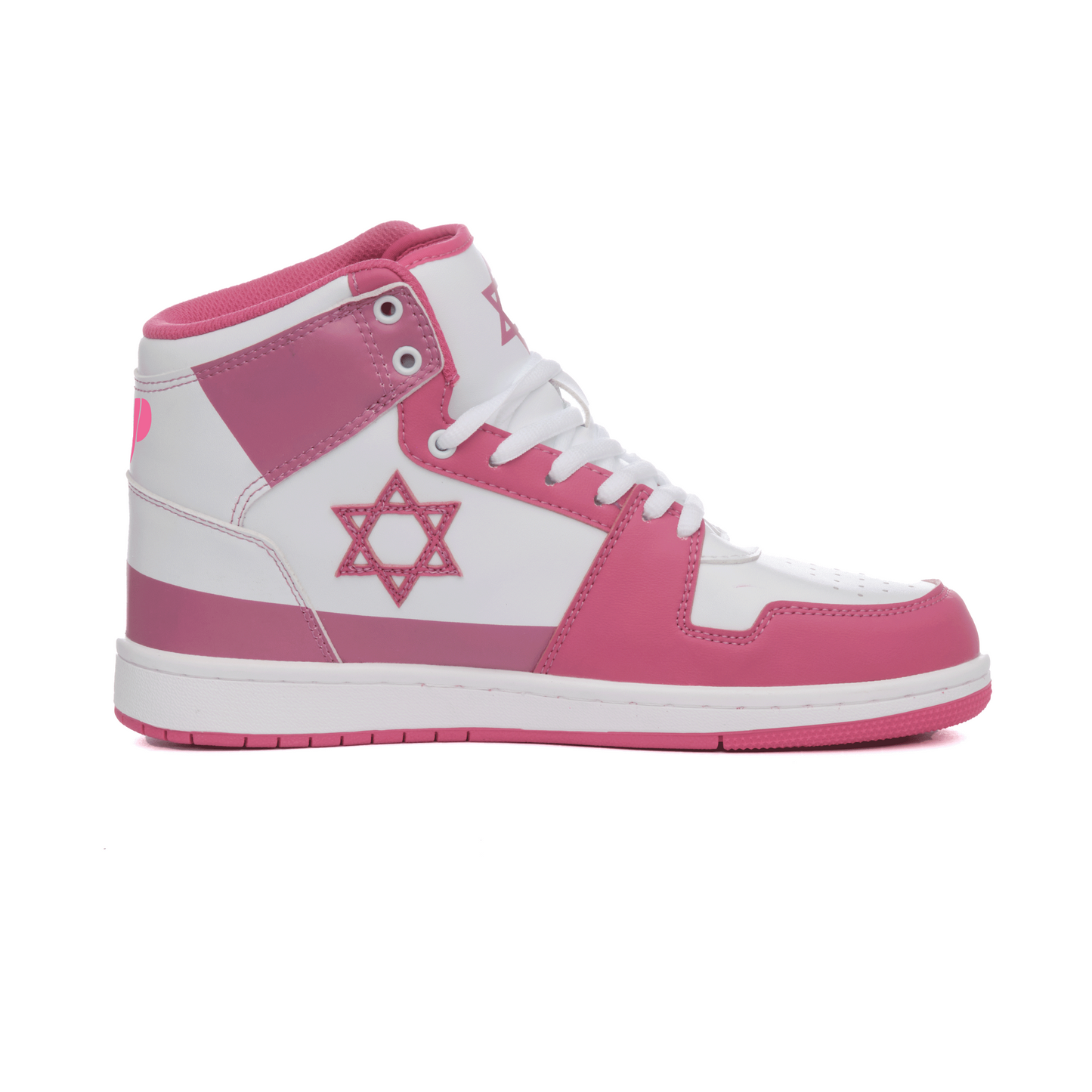 Air Maccabees & Jonah Platt Collaboration High Top (Pink)